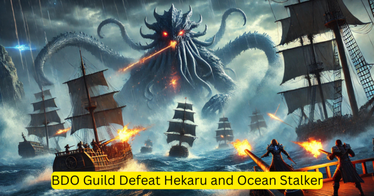 BDO Guild Defeat Hekaru and Ocean Stalker