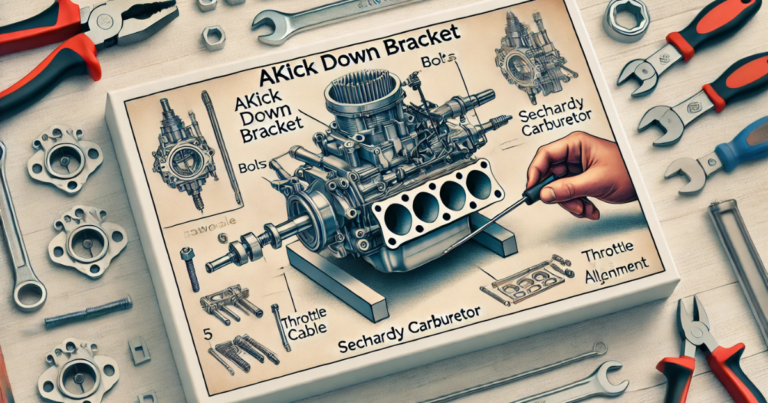 How to Install Akick Down Bracket on a Sechardy Carperator