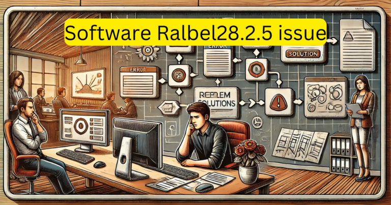 Software Ralbel28.2.5 issue