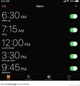 how to change alarm sound on iphone