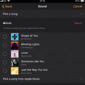 How to Set a Custom Song for an iPhone Alarm