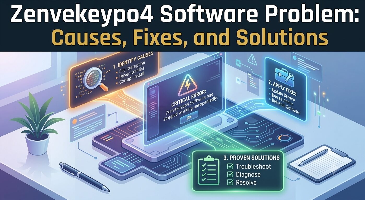 Zenvekeypo4 Software Problem